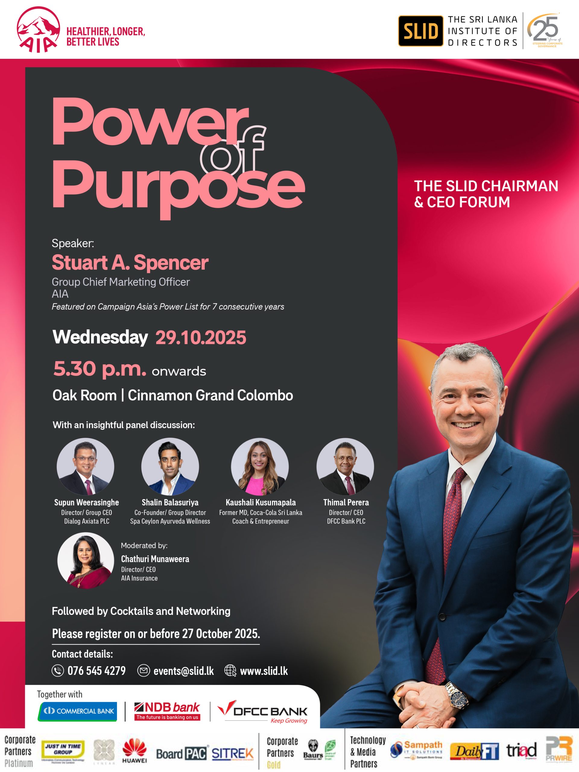 Chairman's & CEO's Forum - Power of Purpose