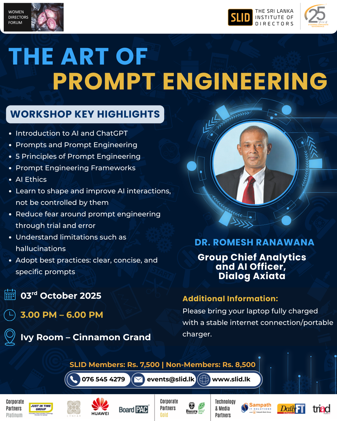 Women Directors Forum - The Art of Prompt Engineering