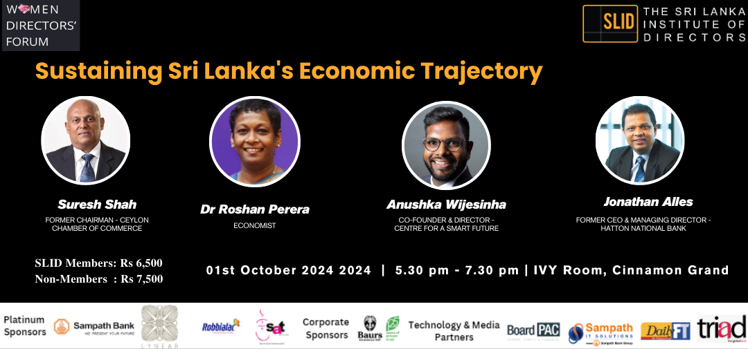 Sustaining Sri Lanka's Economic Trajectory