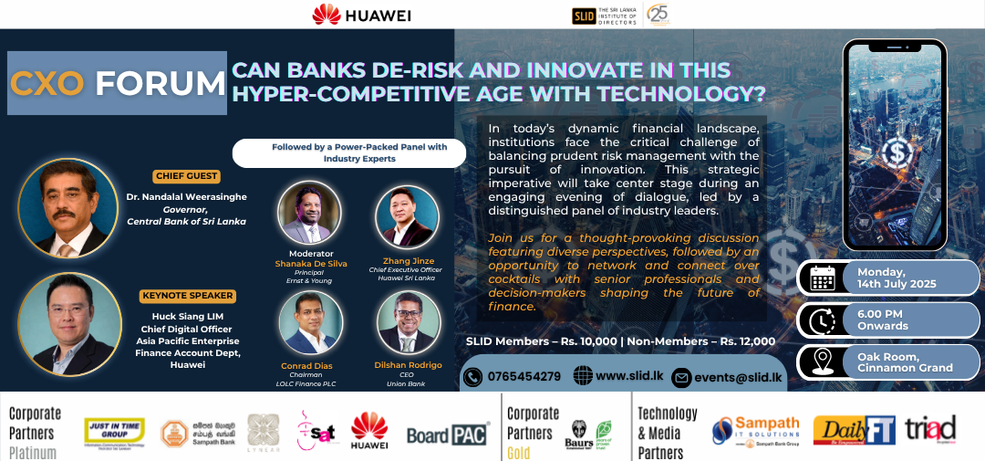 CXO Forum - Can Banks De-Risk and Innovate in This Hyper-Competitive Age with Technology?